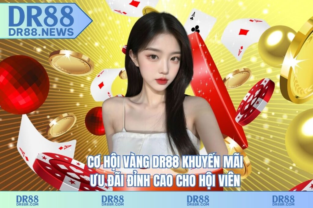 Cơ hội vàng DR88 khuyến mãi – ưu đãi đỉnh cao cho hội viên